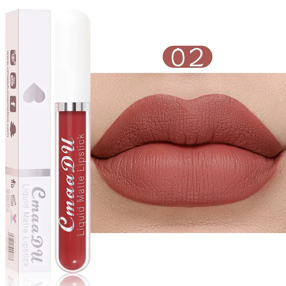 18-Color Waterproof Long-lasting Lip Gloss MK19072