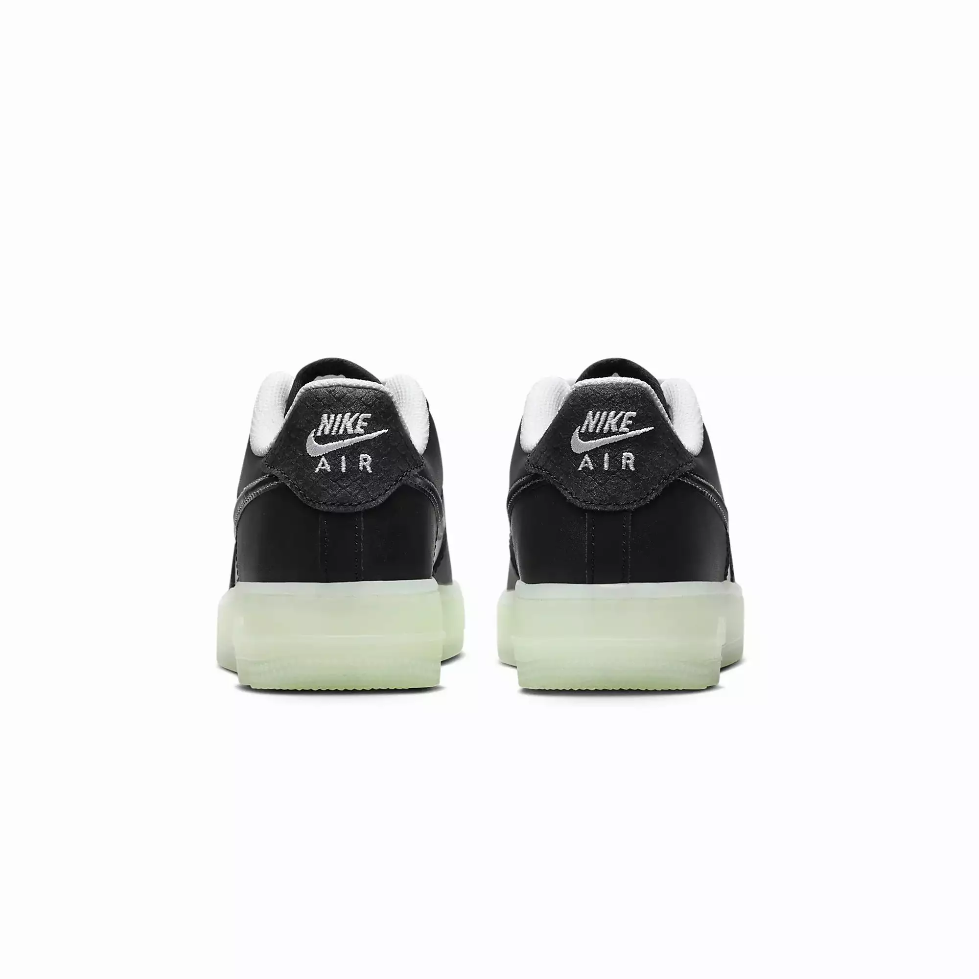 AIR FORCE 1 LV8 (GS) 'WHITE/BLACK-VAPOR GREEN'