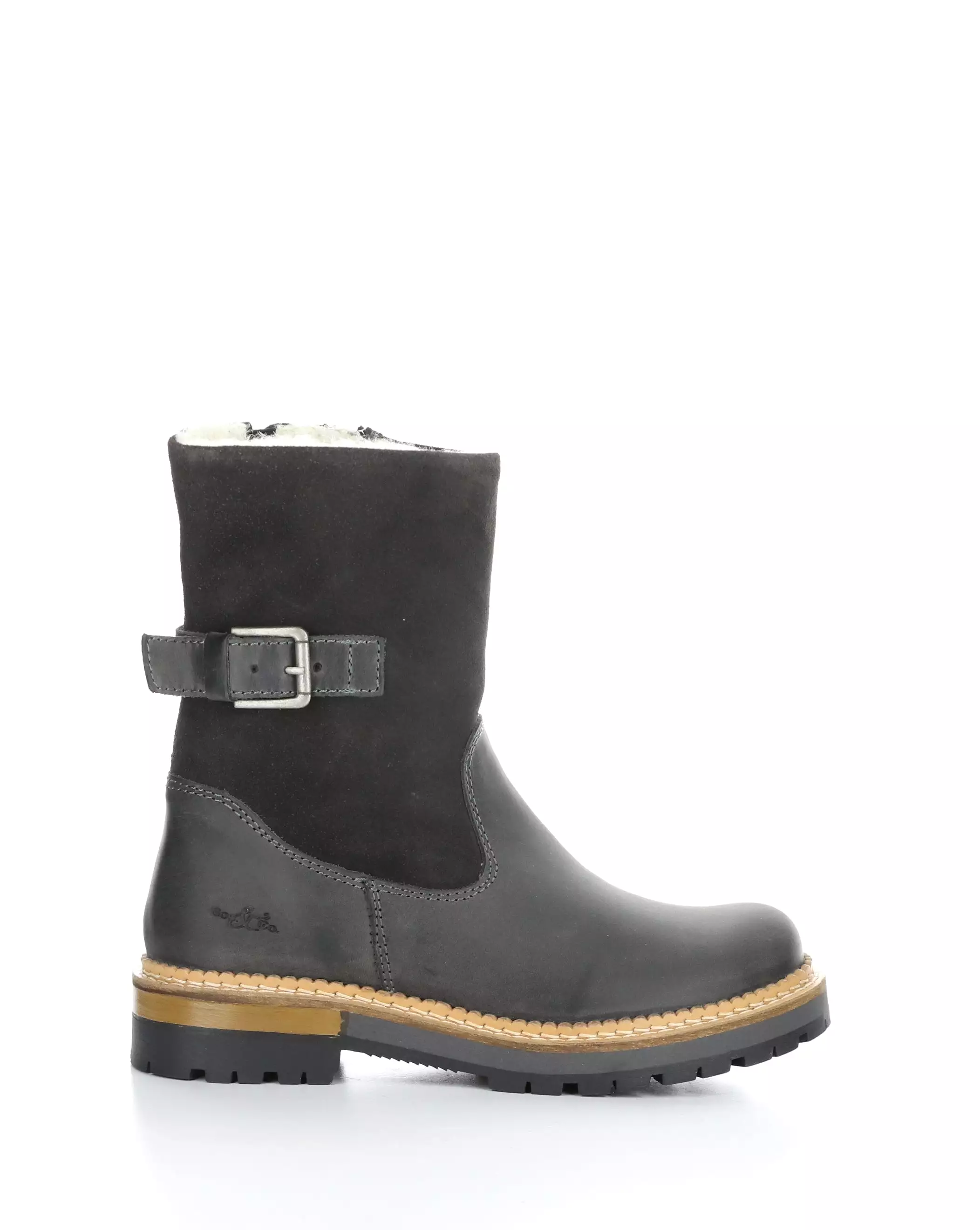 ANNEX GREY Round Toe Boots