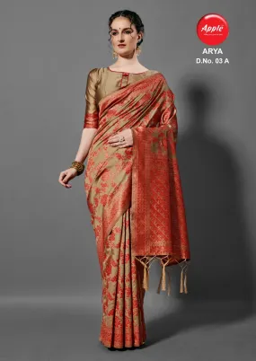 Apple Sarees Launched Arya Vol 3 Cotton Silk Casual Wear Sarees