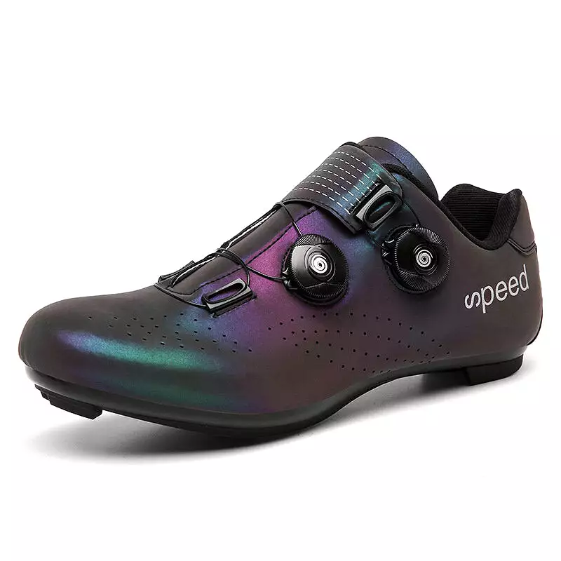 Athletic Bicycle Shoes Self-locking Road Bike Shoes Breathable Soft Women Men Cycling Sneakers