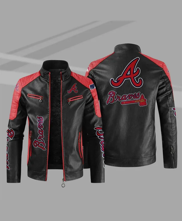 Atlanta Braves Leather Jacket Order Now! - William Jacket