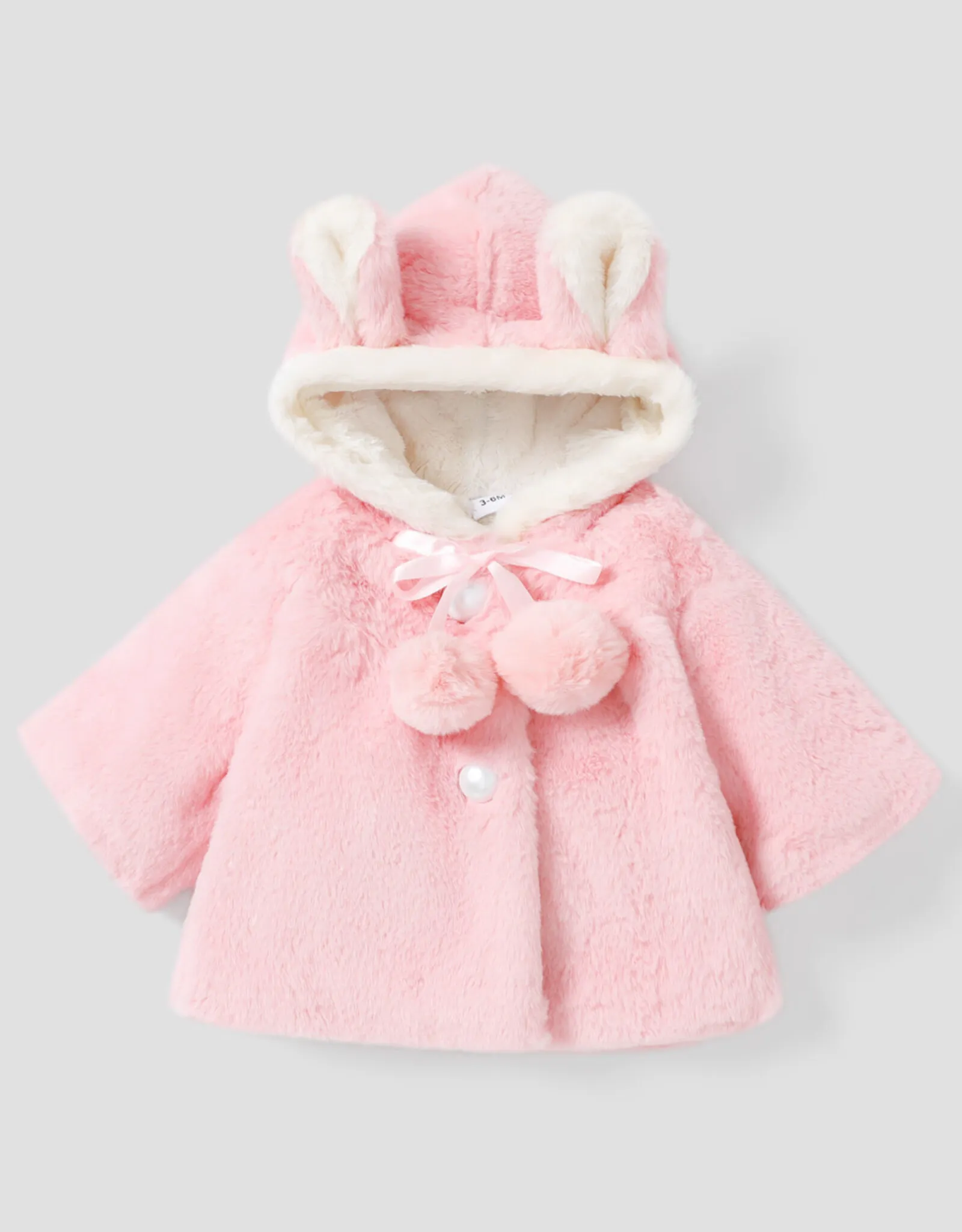   Baby Hooded Coat with Ears