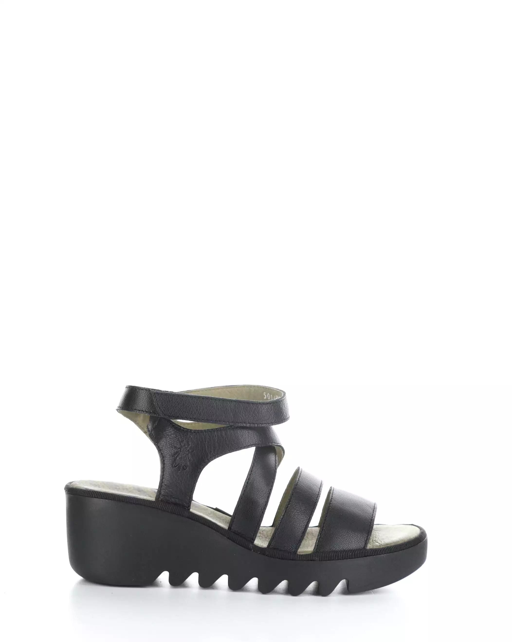 BAFY485FLY 001 BLACK Velcro Sandals