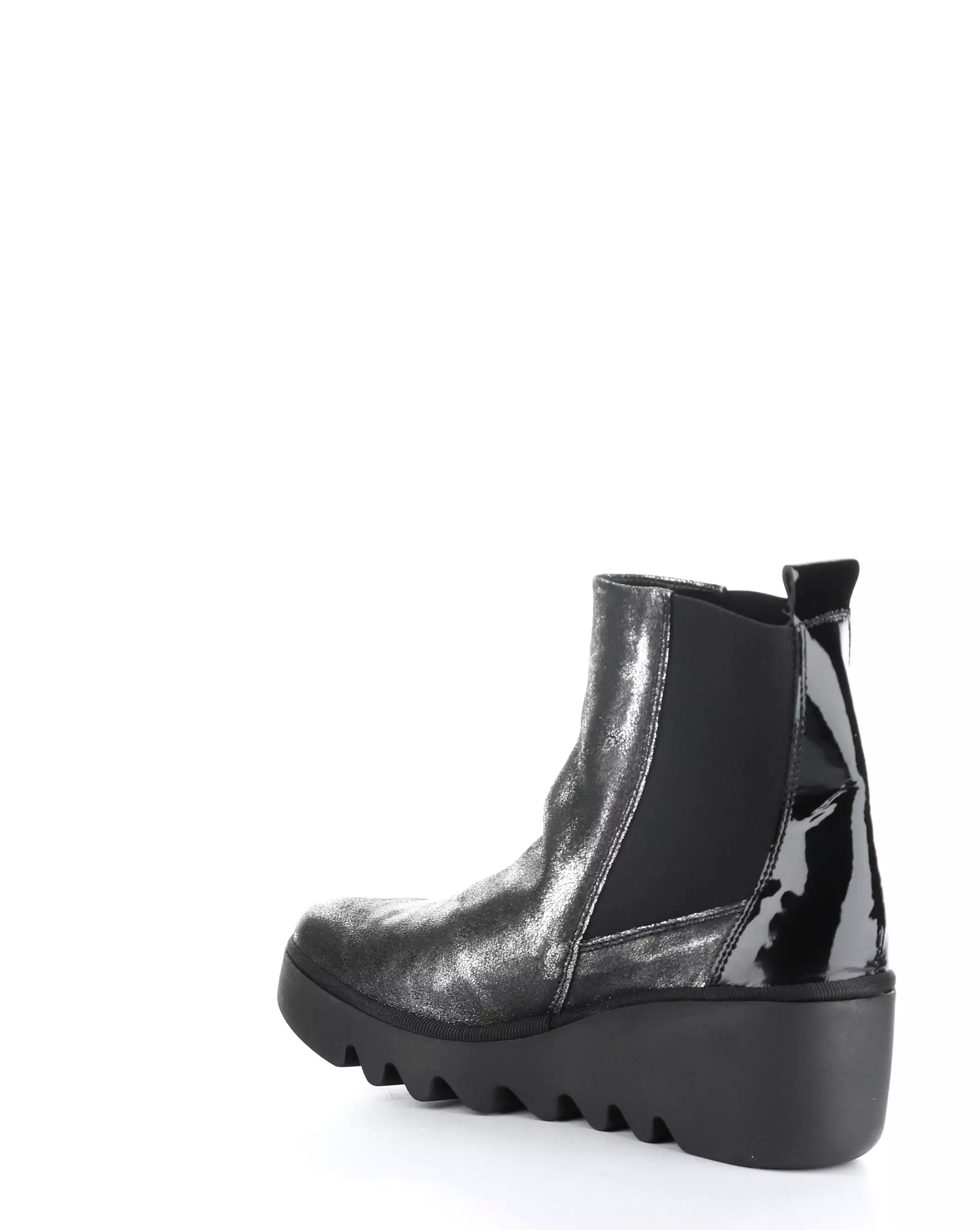 BAGU233FLY 018 SILVER/BLACK Elasticated Boots