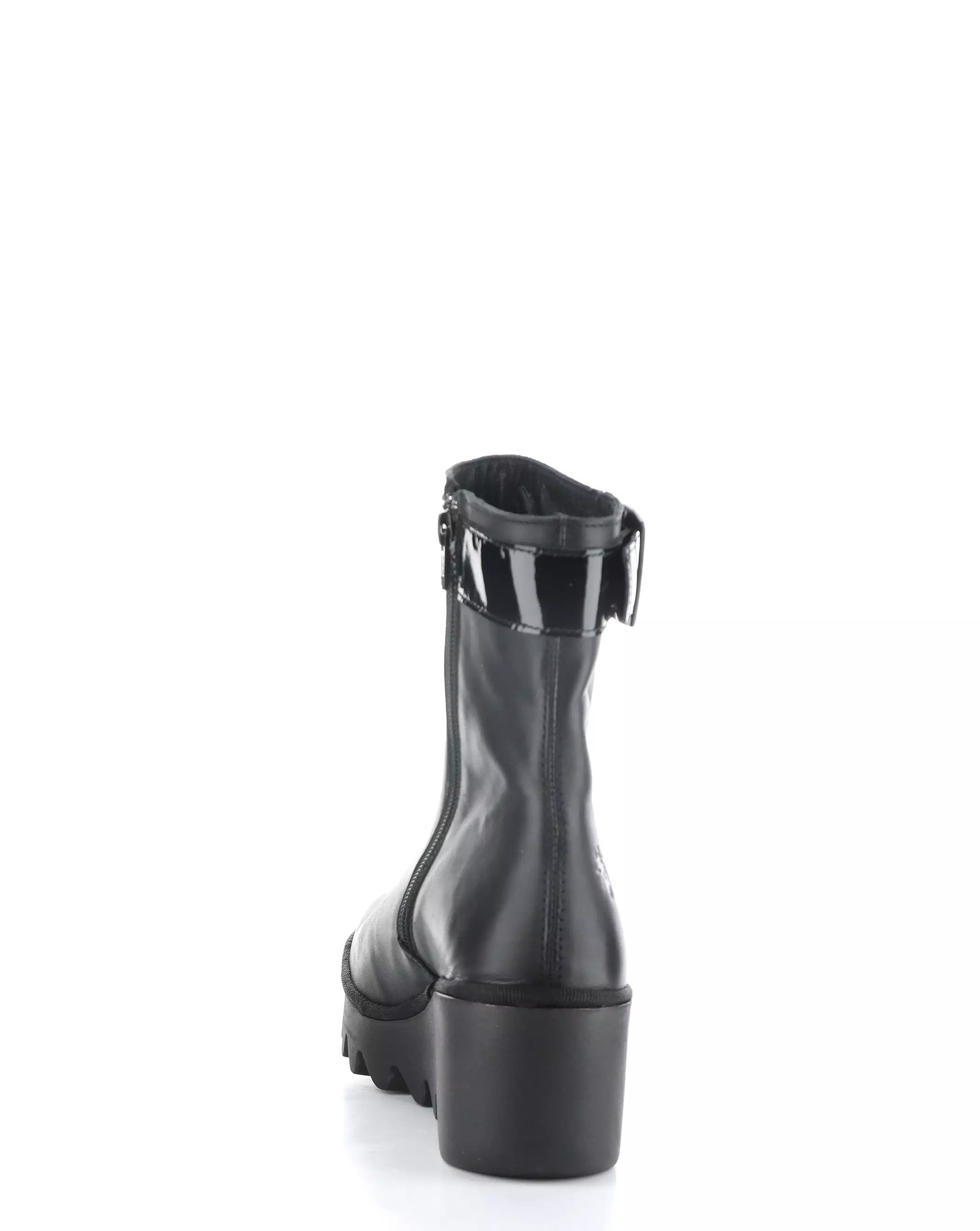 BEPP396FLY 008 BLACK Round Toe Boots