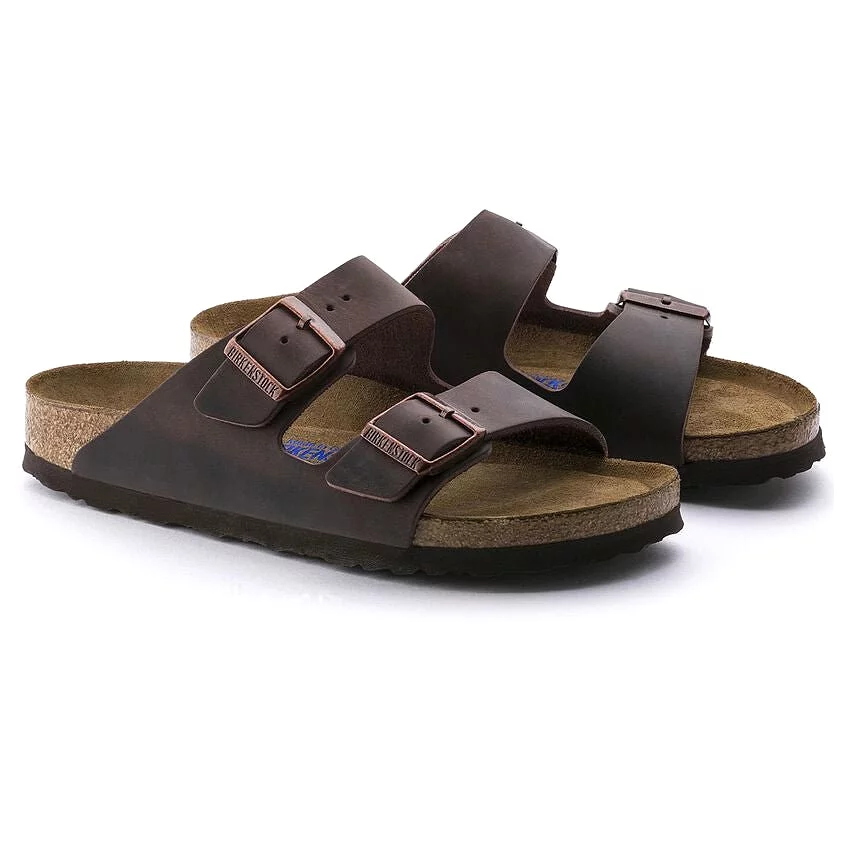 Birkenstock Arizona Soft Footbed - Habana Oiled Leather