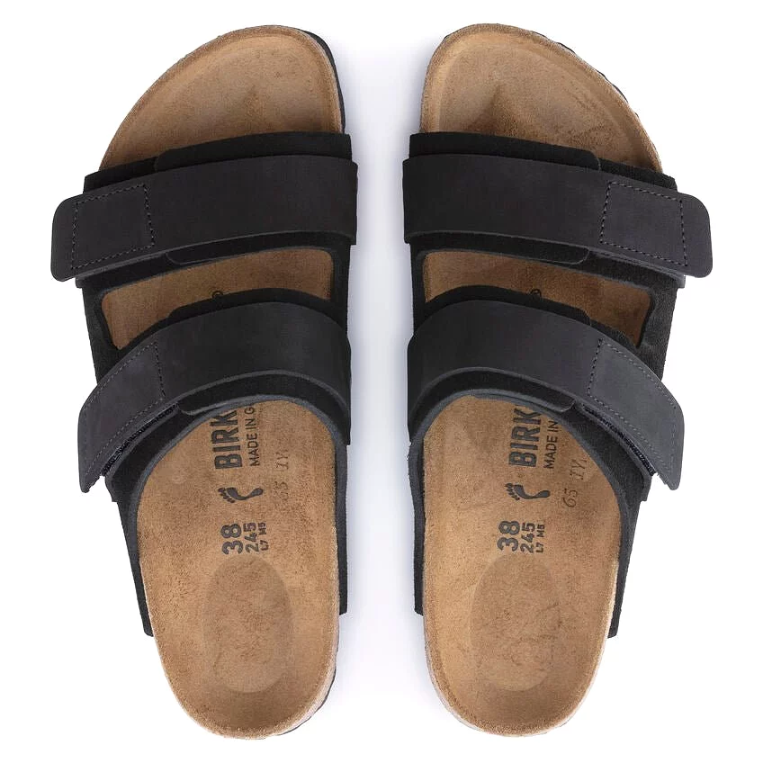 Birkenstock Uji - Black Suede