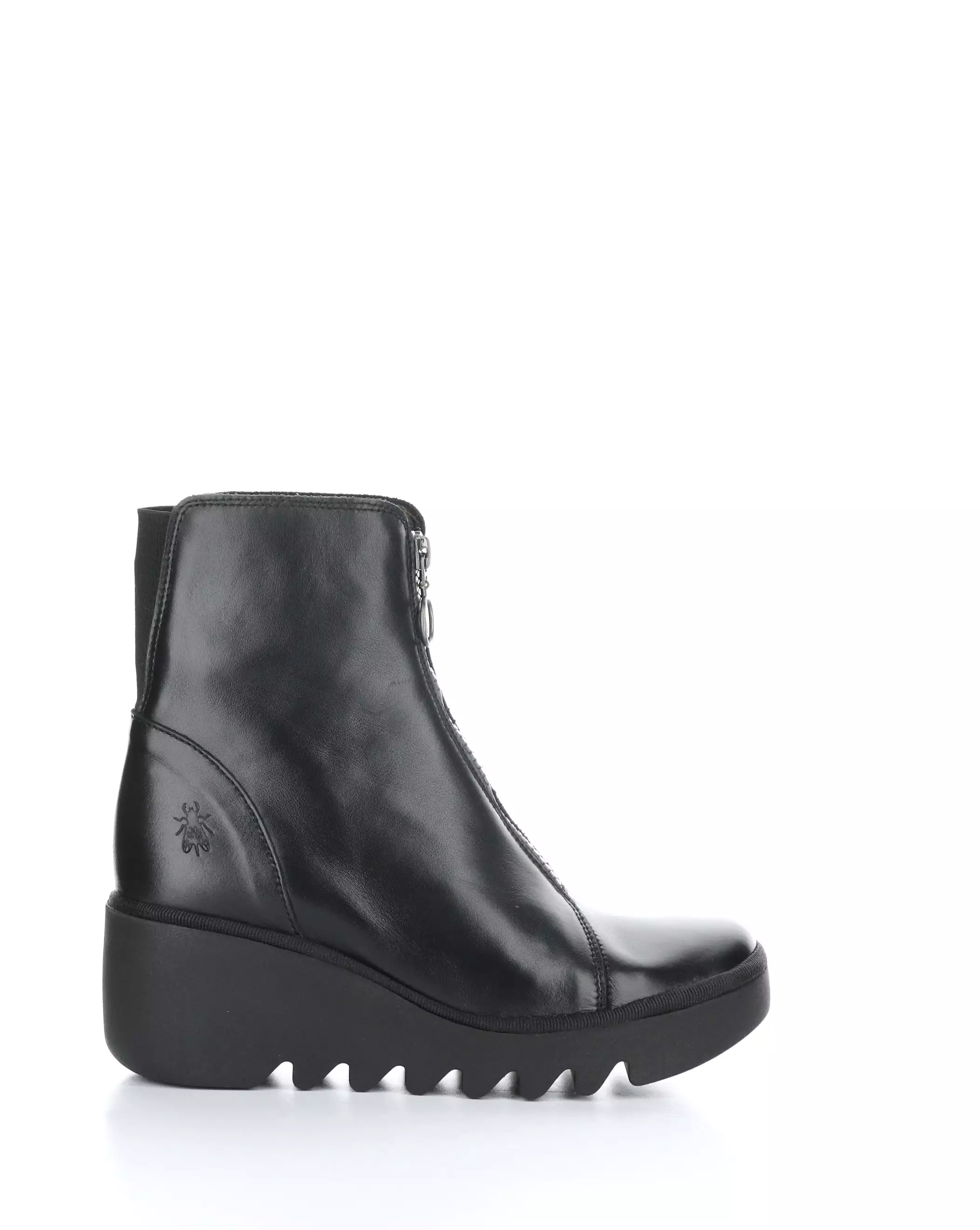 BOCE457FLY 000 BLACK Round Toe Boots