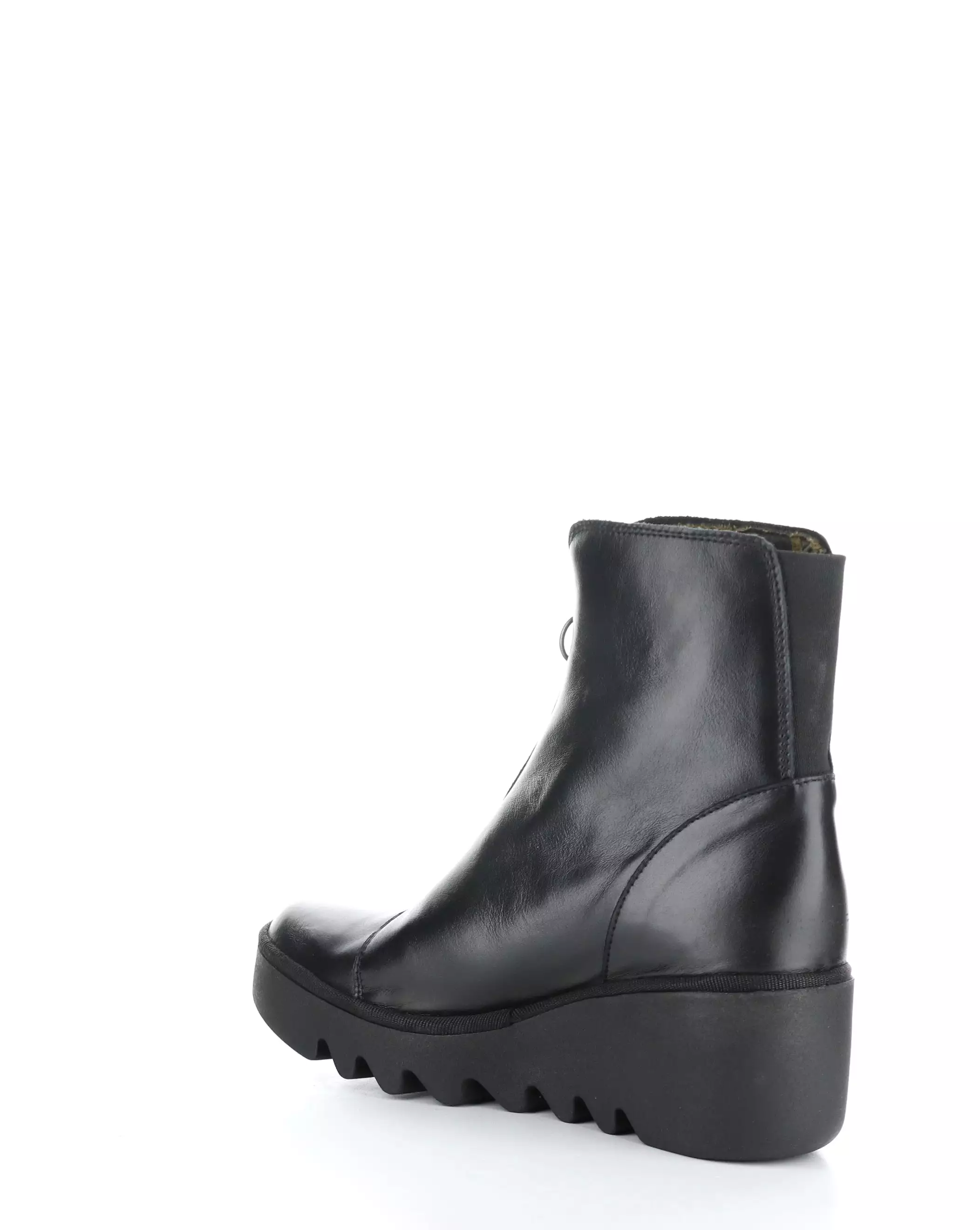 BOCE457FLY 000 BLACK Round Toe Boots