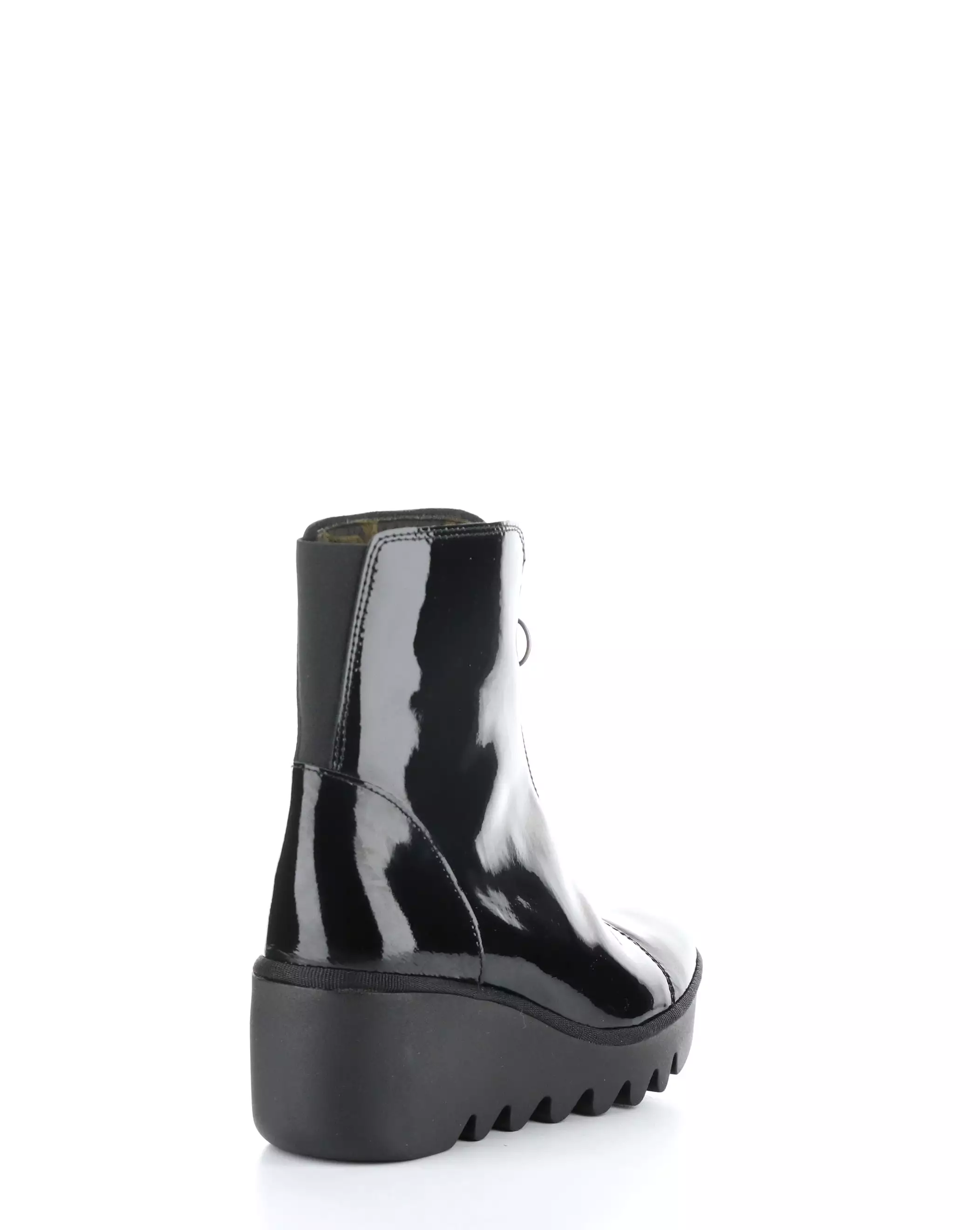 BOCE457FLY 003 BLACK Round Toe Boots