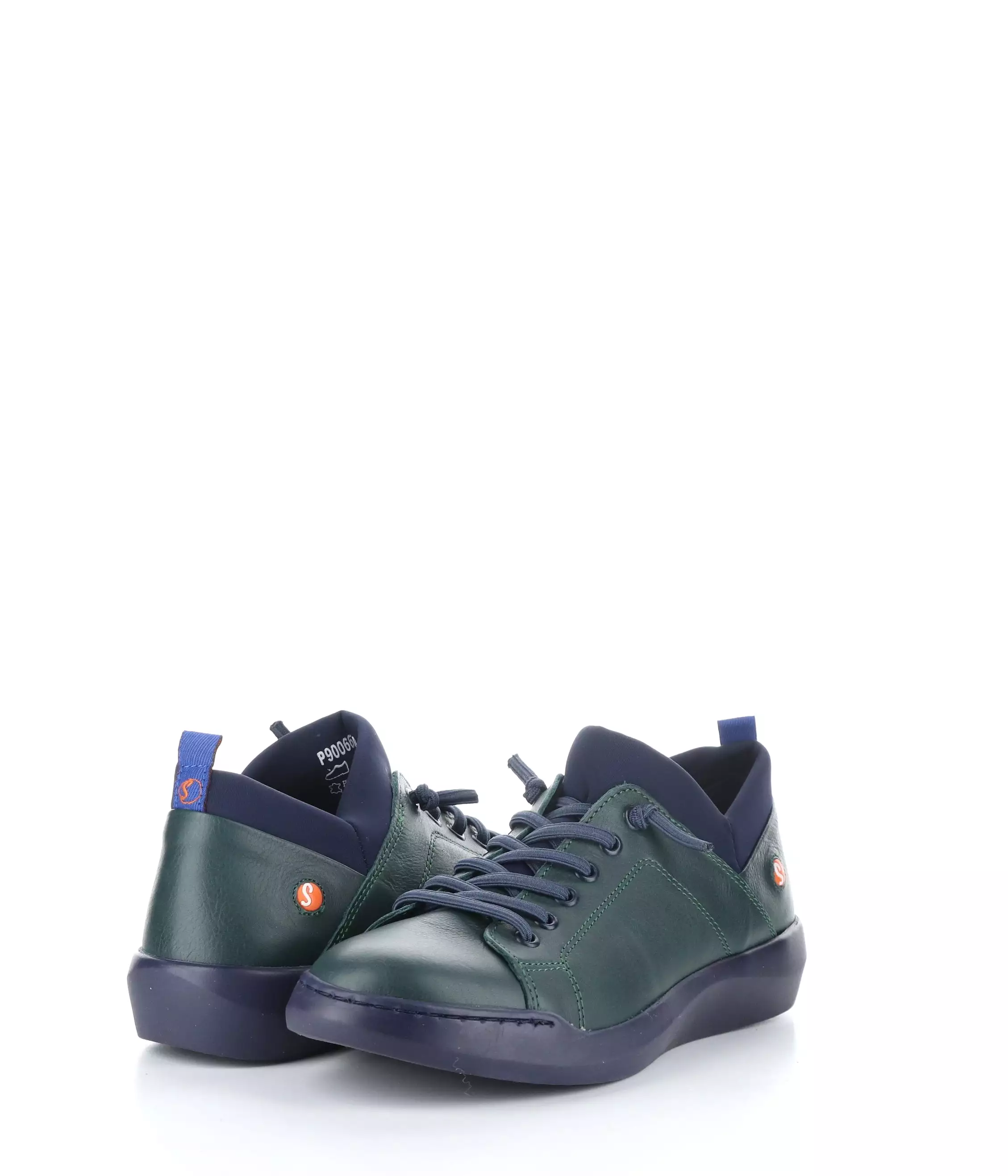 BONN667SOF 014 FORESTGREEN/NAVY Round Toe Shoes