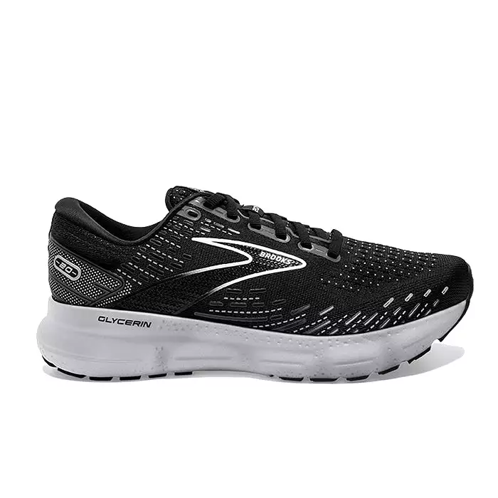 Brooks Women's Glycerin 20 Wide Black/White