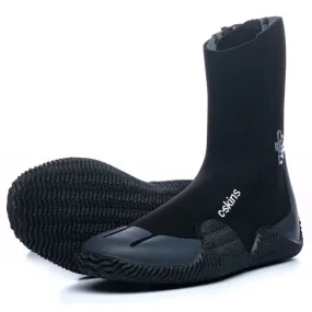 C-Skins Legend 5mm Round Toe Zipped Wetsuit Boot - Black/Charcoal