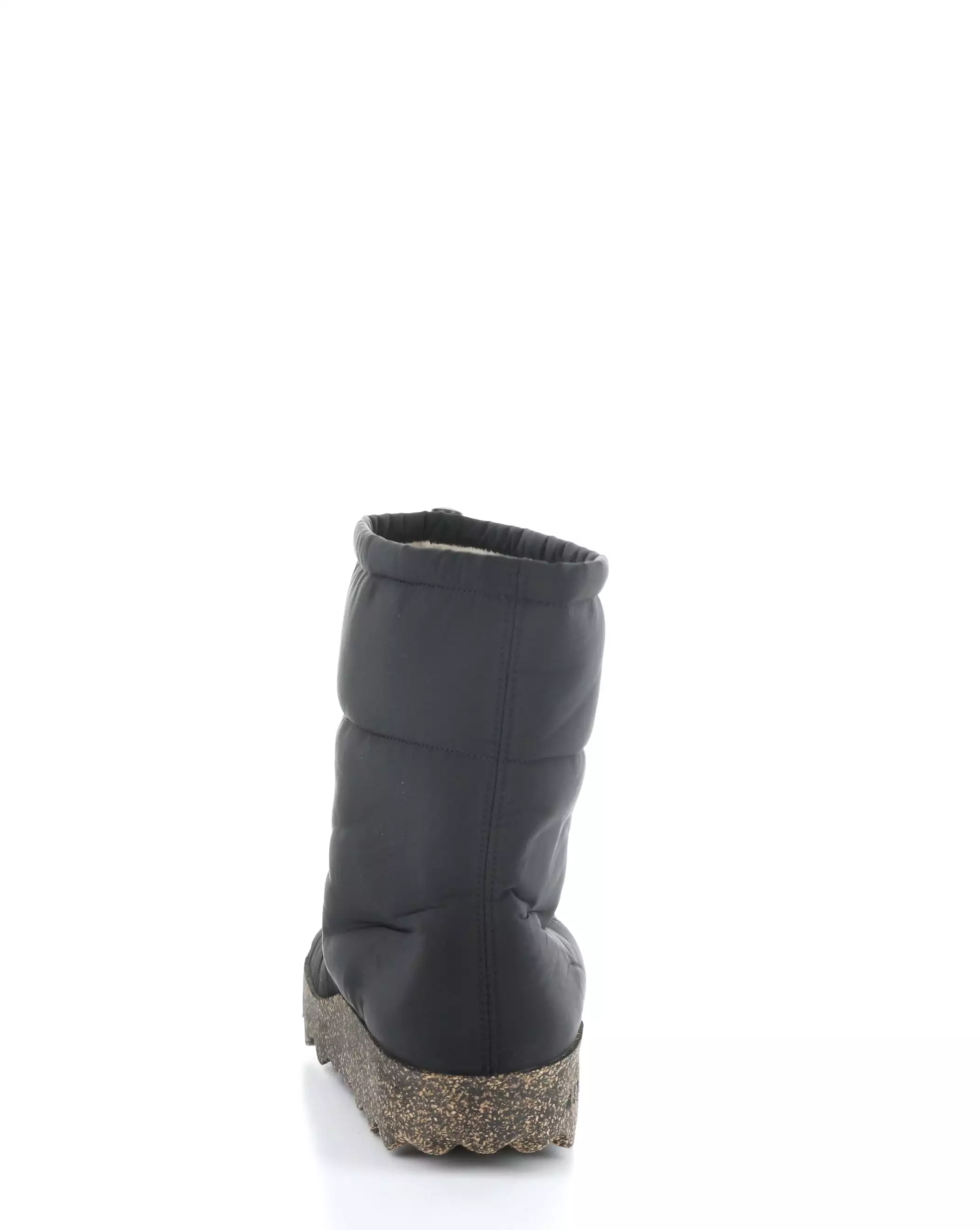 CALE142ASP 011 BLACK Round Toe Boots