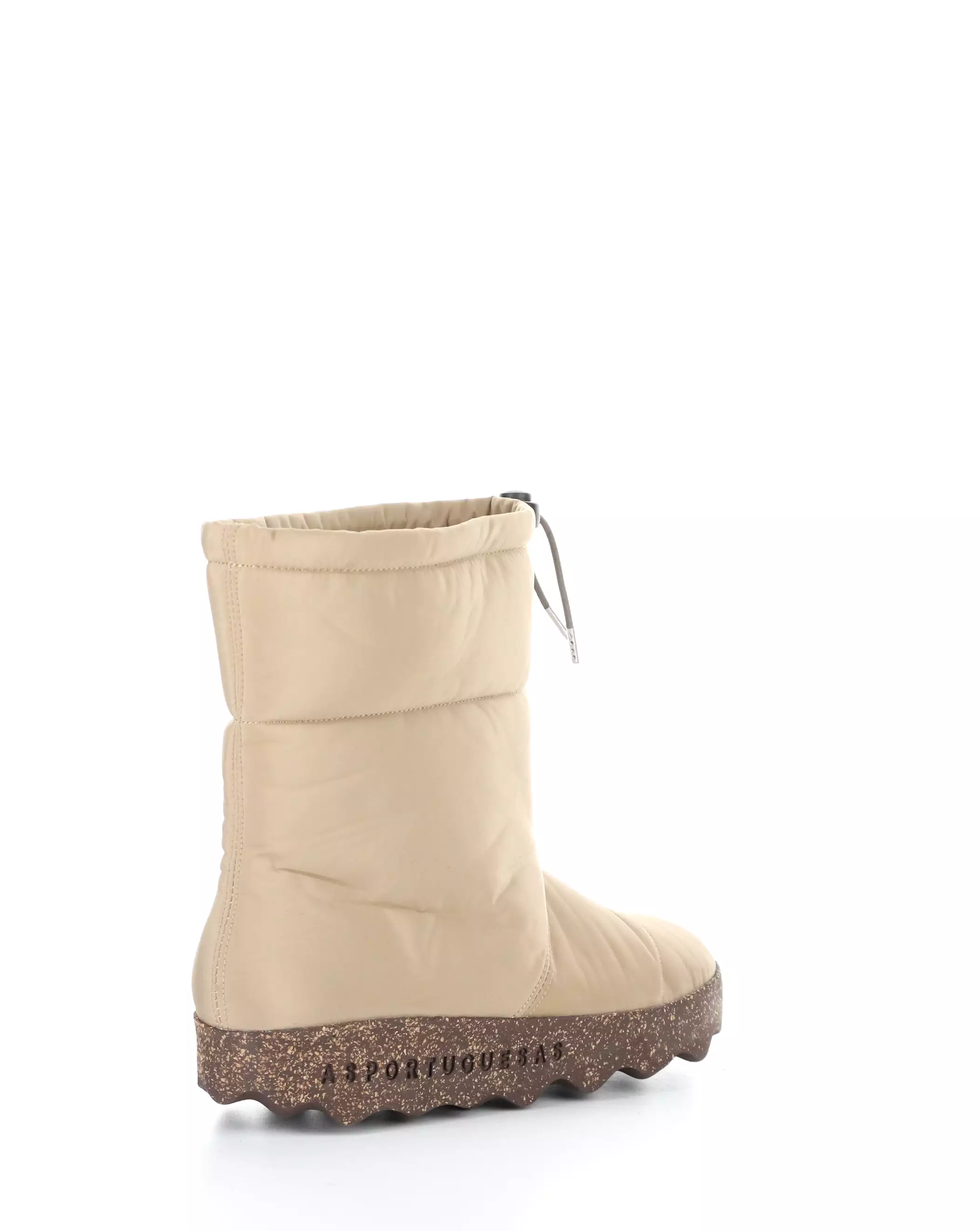 CALE142ASP 013 TAUPE Round Toe Boots