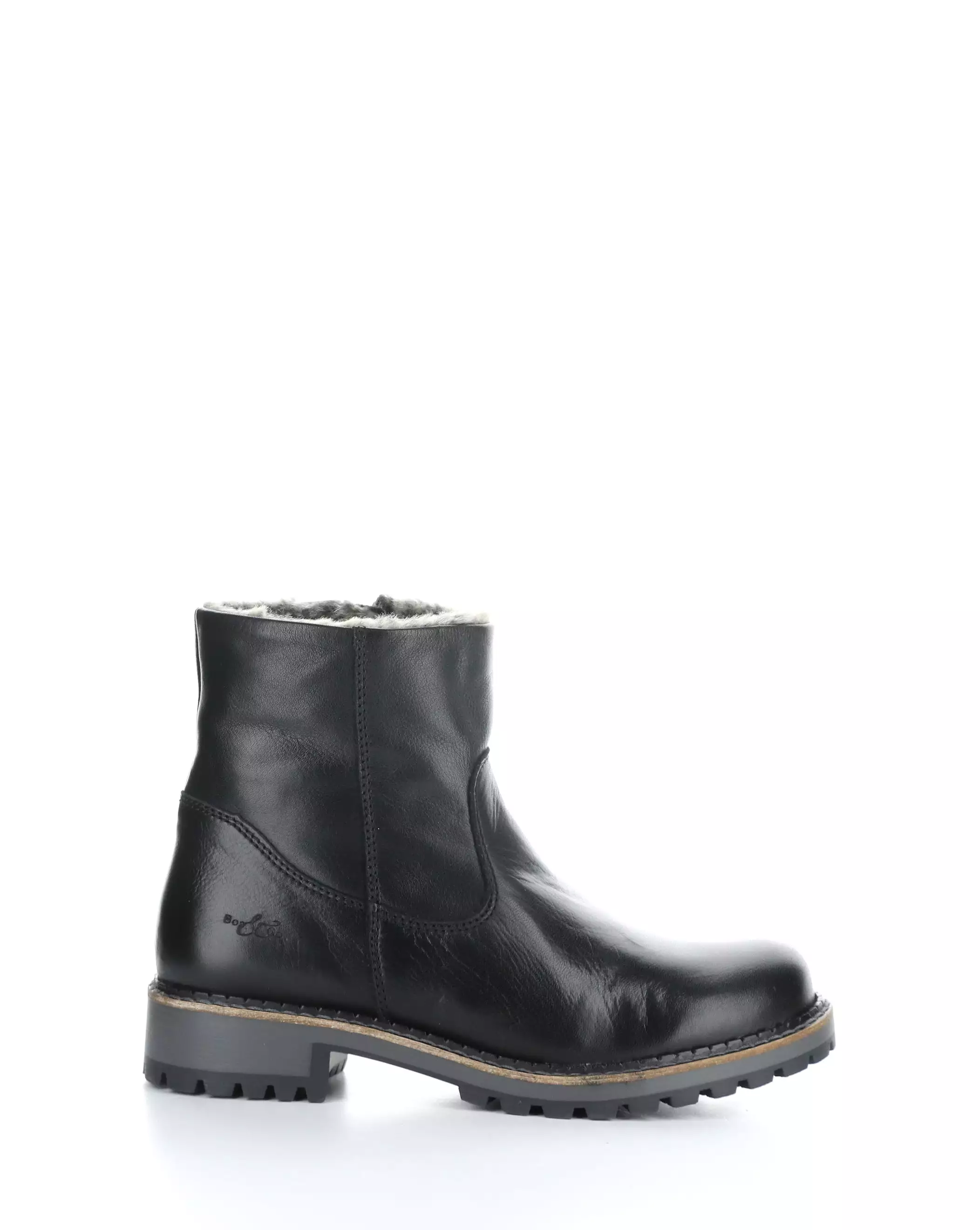 CALIB BLACK Round Toe Boots