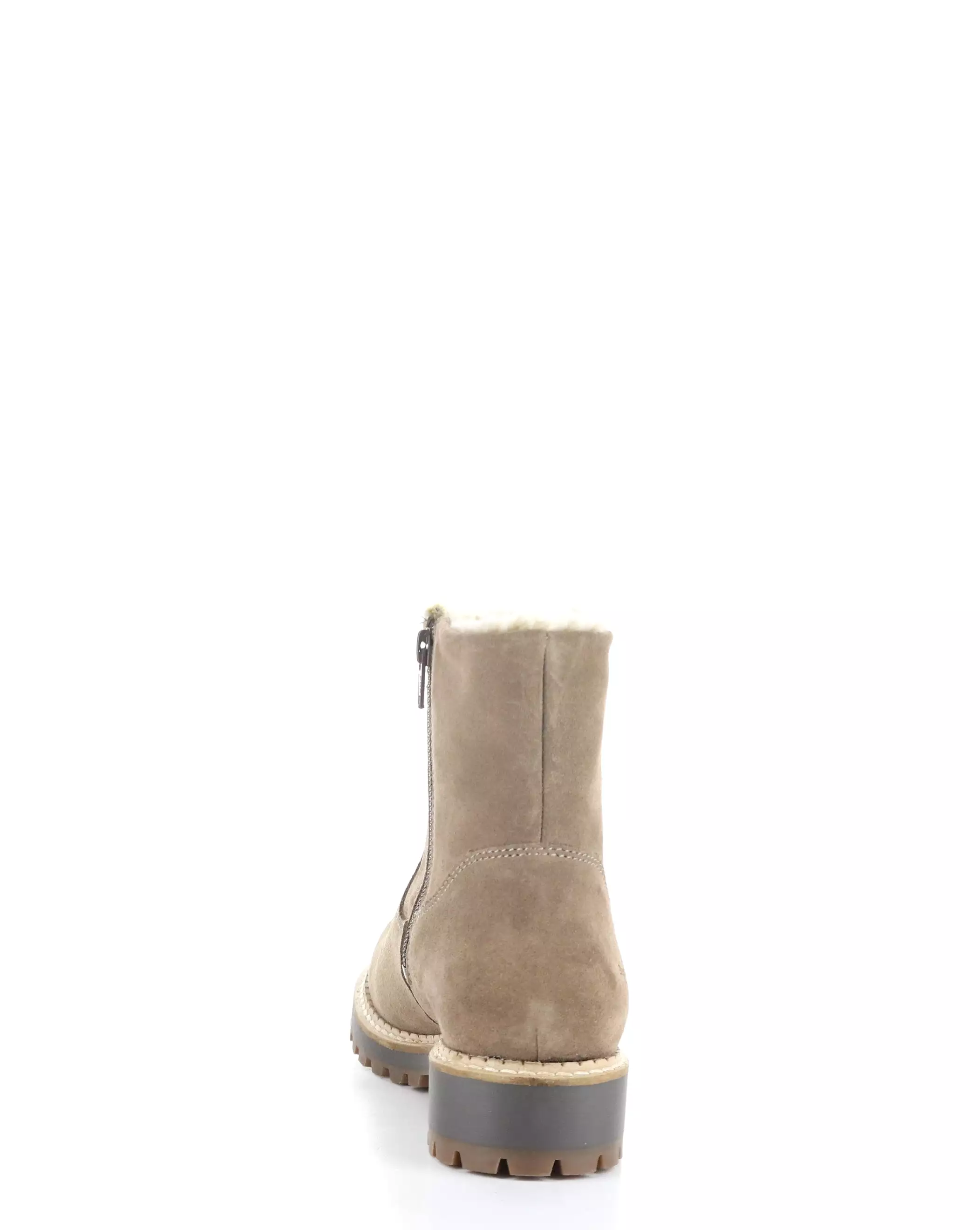 CALIB TAUPE Round Toe Boots