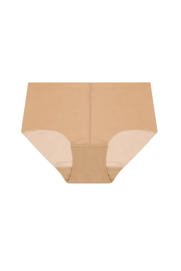 Caramel Invisible High Waisted Brief