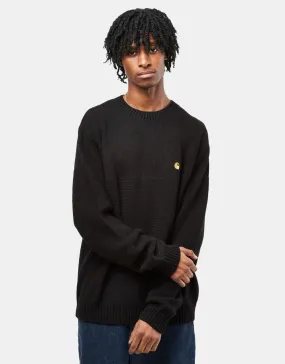 Carhartt WIP Chane Sweater - Black/Gold