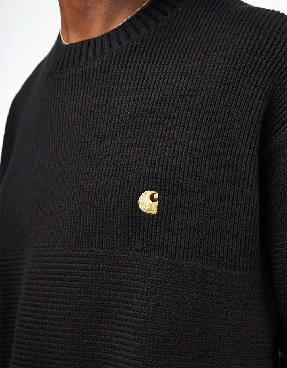 Carhartt WIP Chane Sweater - Black/Gold