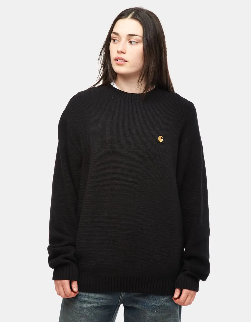 Carhartt WIP Chane Sweater - Black/Gold