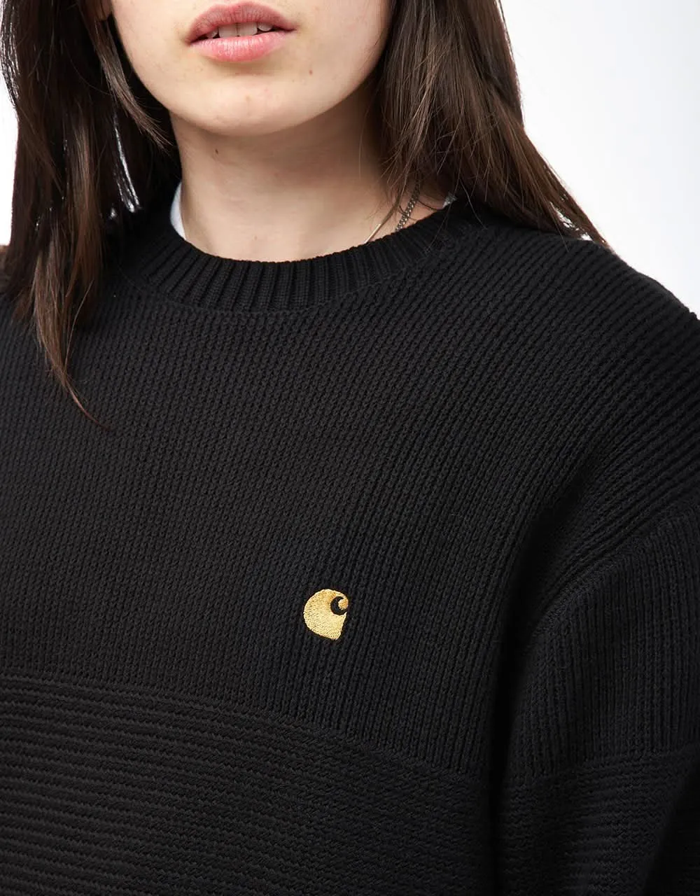 Carhartt WIP Chane Sweater - Black/Gold