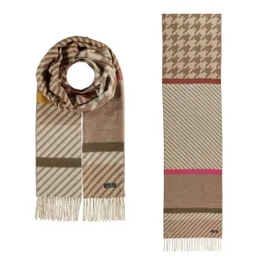 Cashmink® Scarf with Stripes