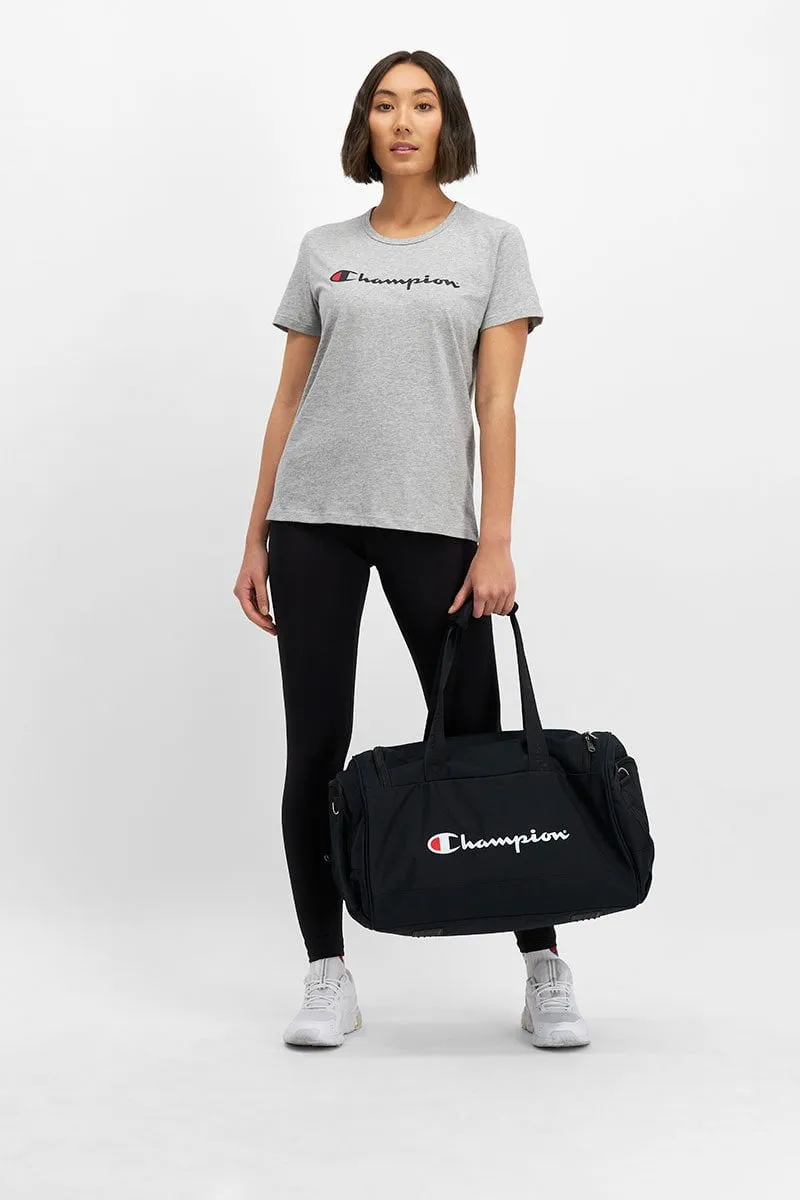 CHAMPION BLACK DUFFEL BAG