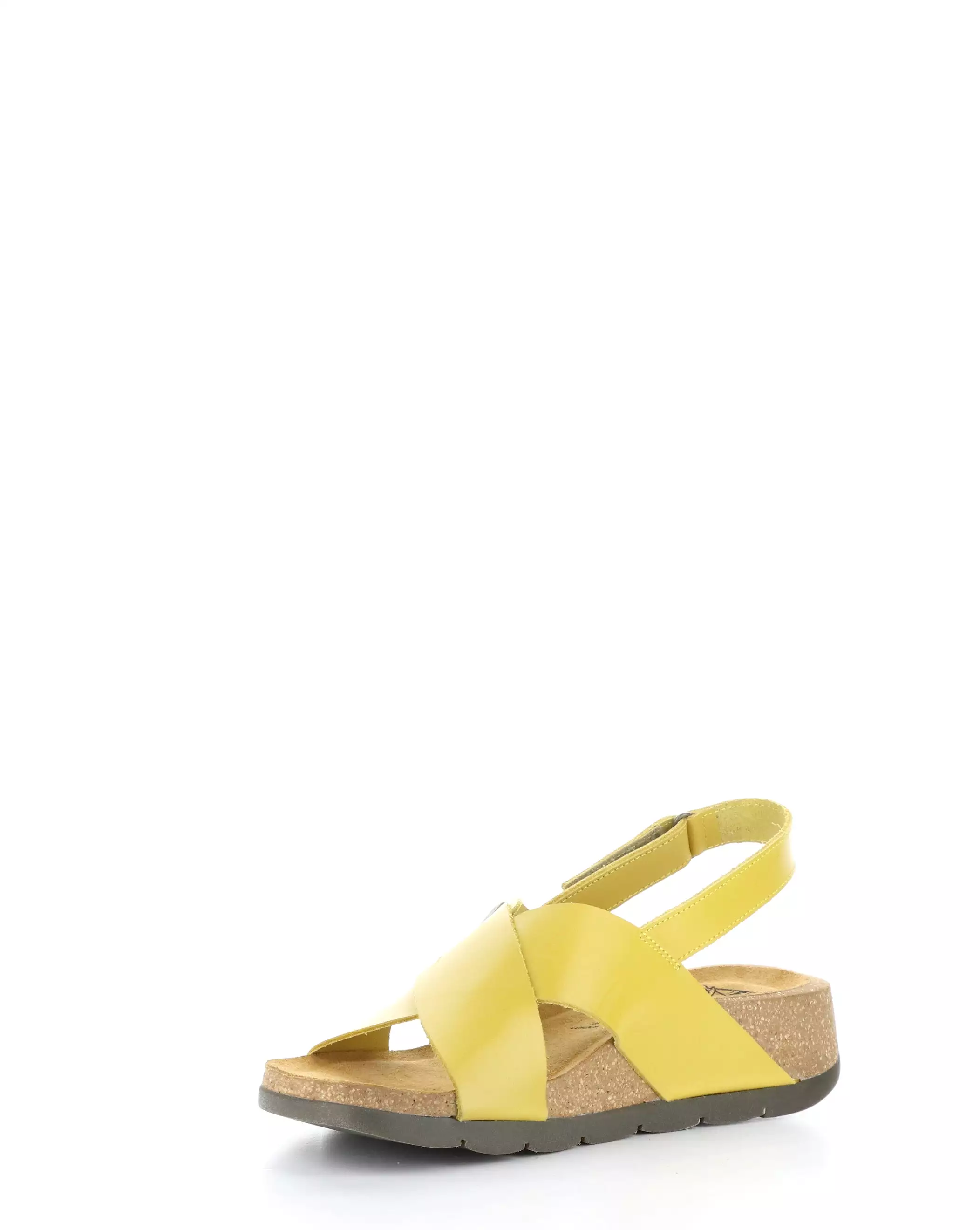 CHLO852FLY 007 MUSTARD Velcro Sandals