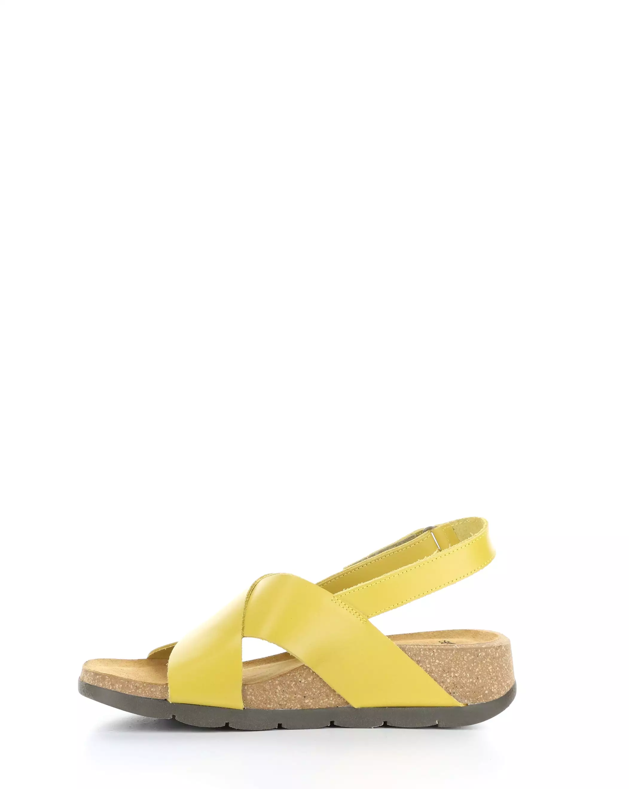 CHLO852FLY 007 MUSTARD Velcro Sandals