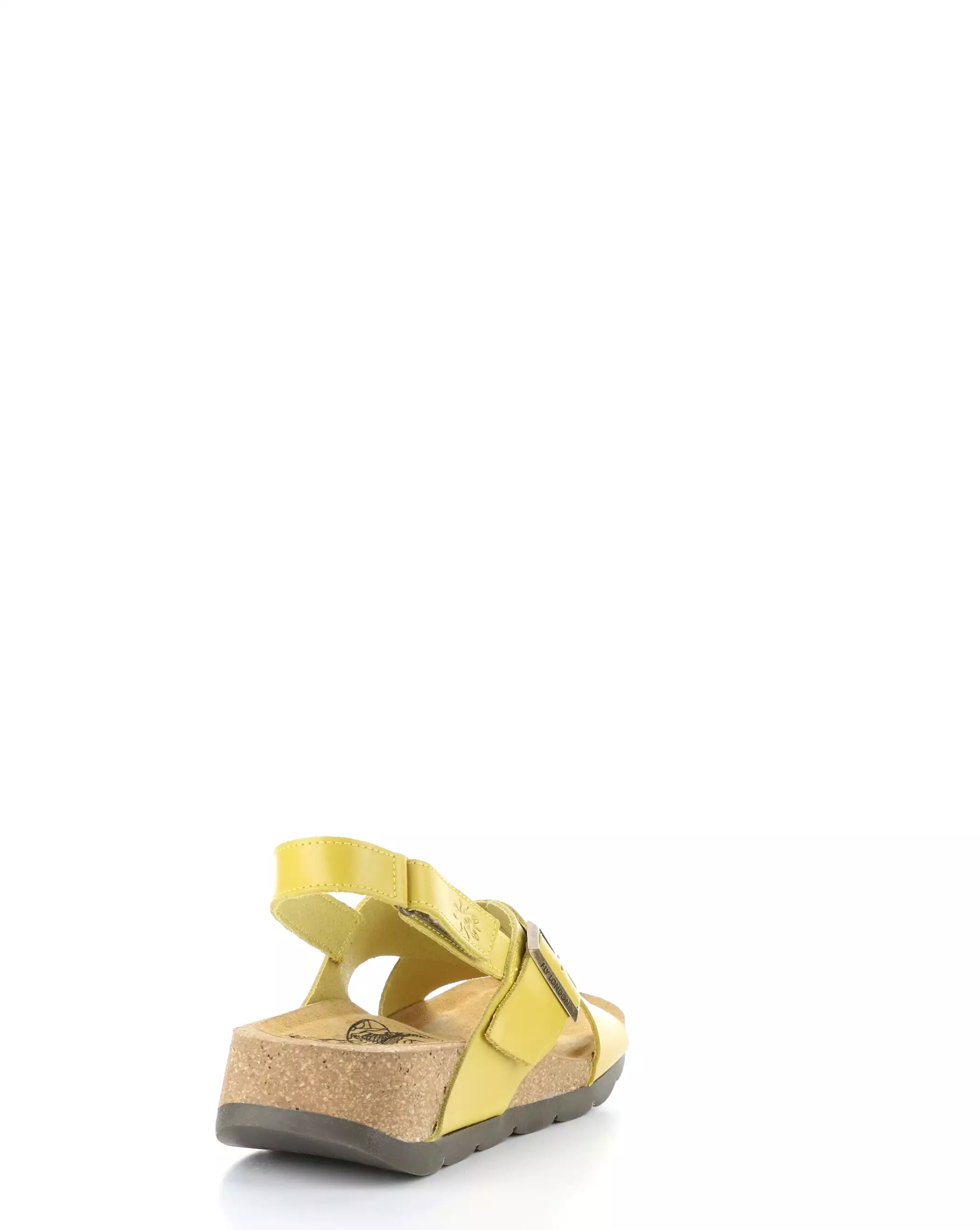 CHLO852FLY 007 MUSTARD Velcro Sandals