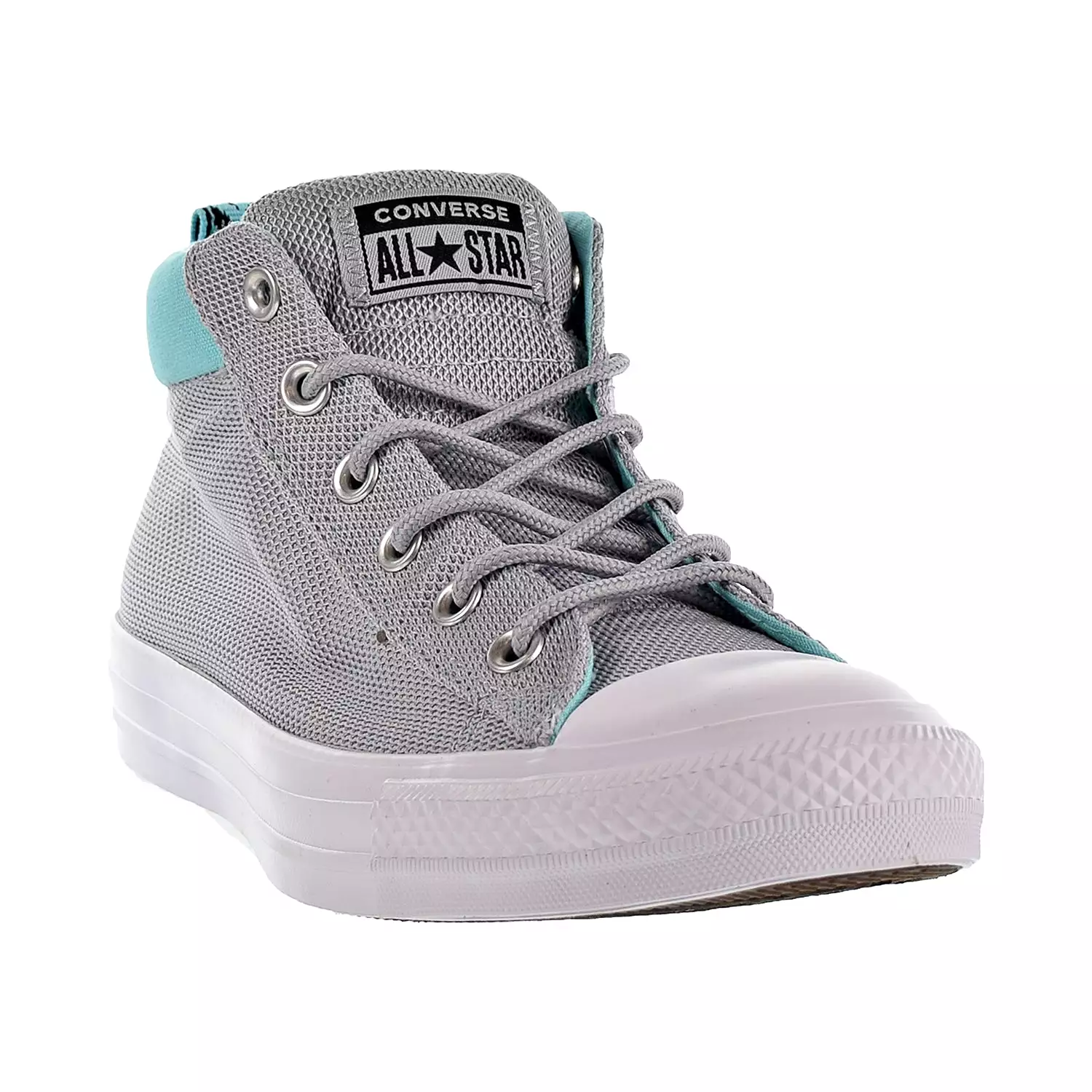 Converse Chuck Taylor All Star Street Mid Unisex Shoes Grey/Bleached Aqua/White