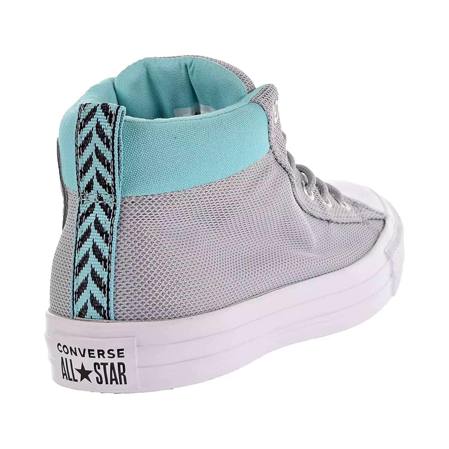 Converse Chuck Taylor All Star Street Mid Unisex Shoes Grey/Bleached Aqua/White