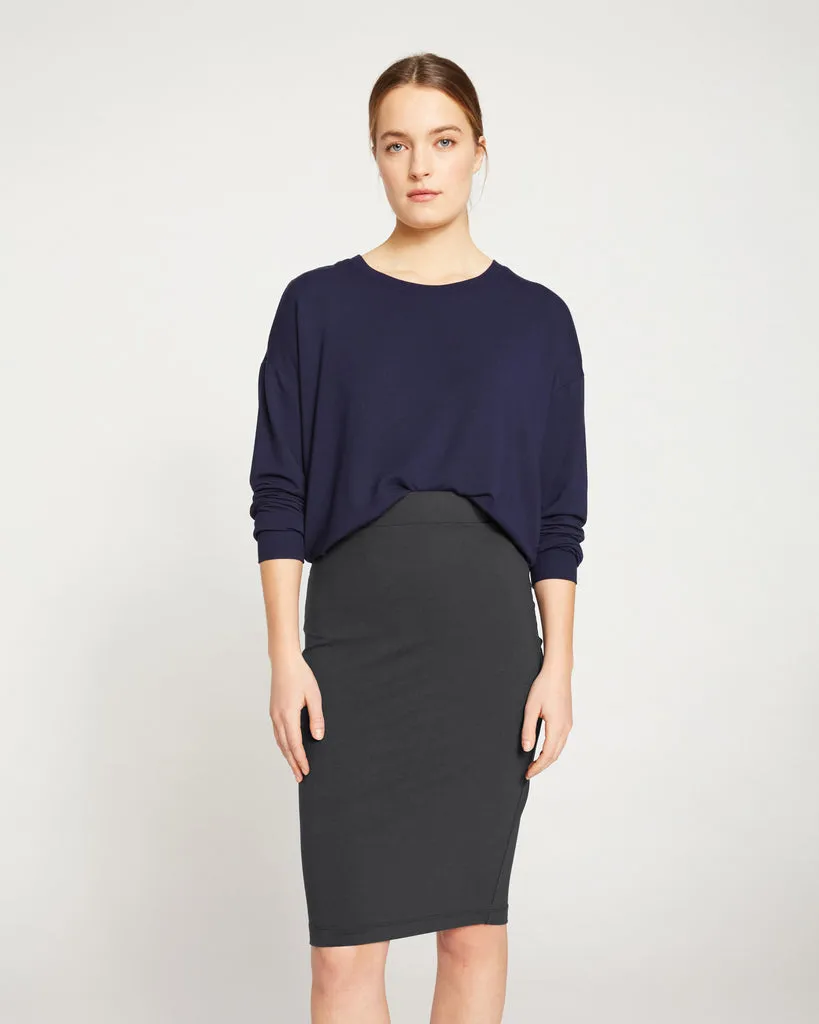 Danube Ponte Skirt - Graphite