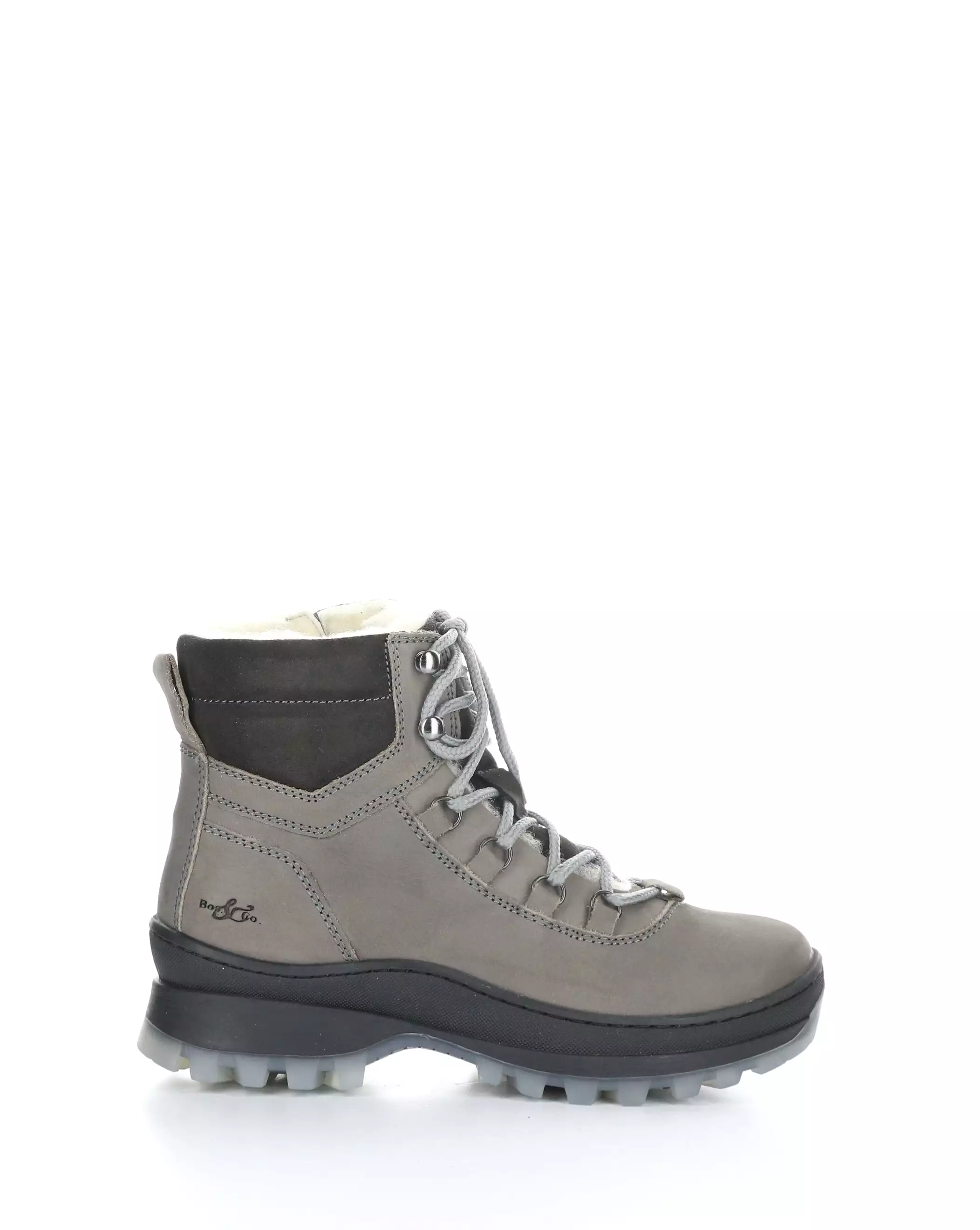 DIAS GREY Round Toe Boots