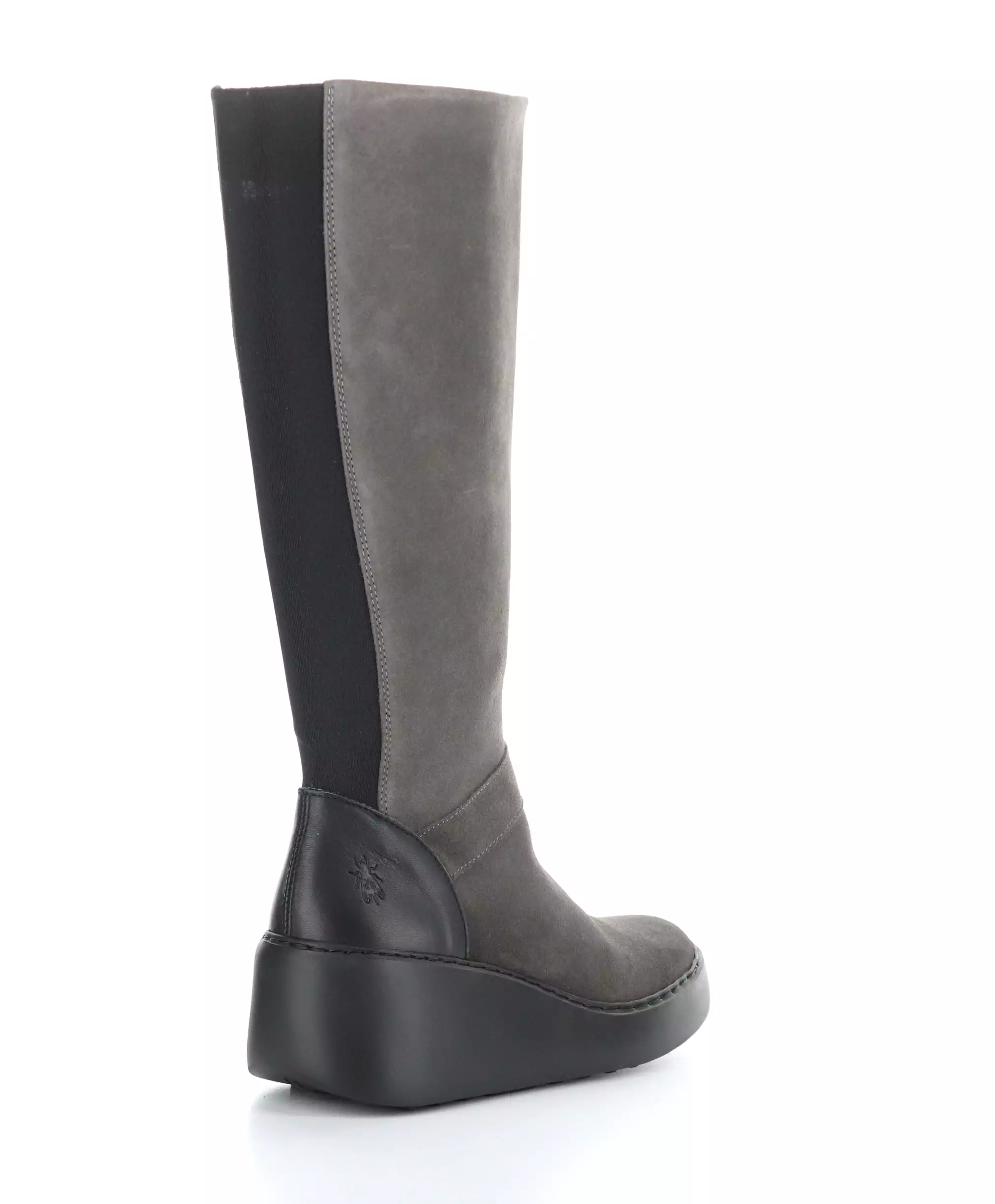 DOVA598FLY 001 ANTHRACITE/BLACK Elasticated Boots