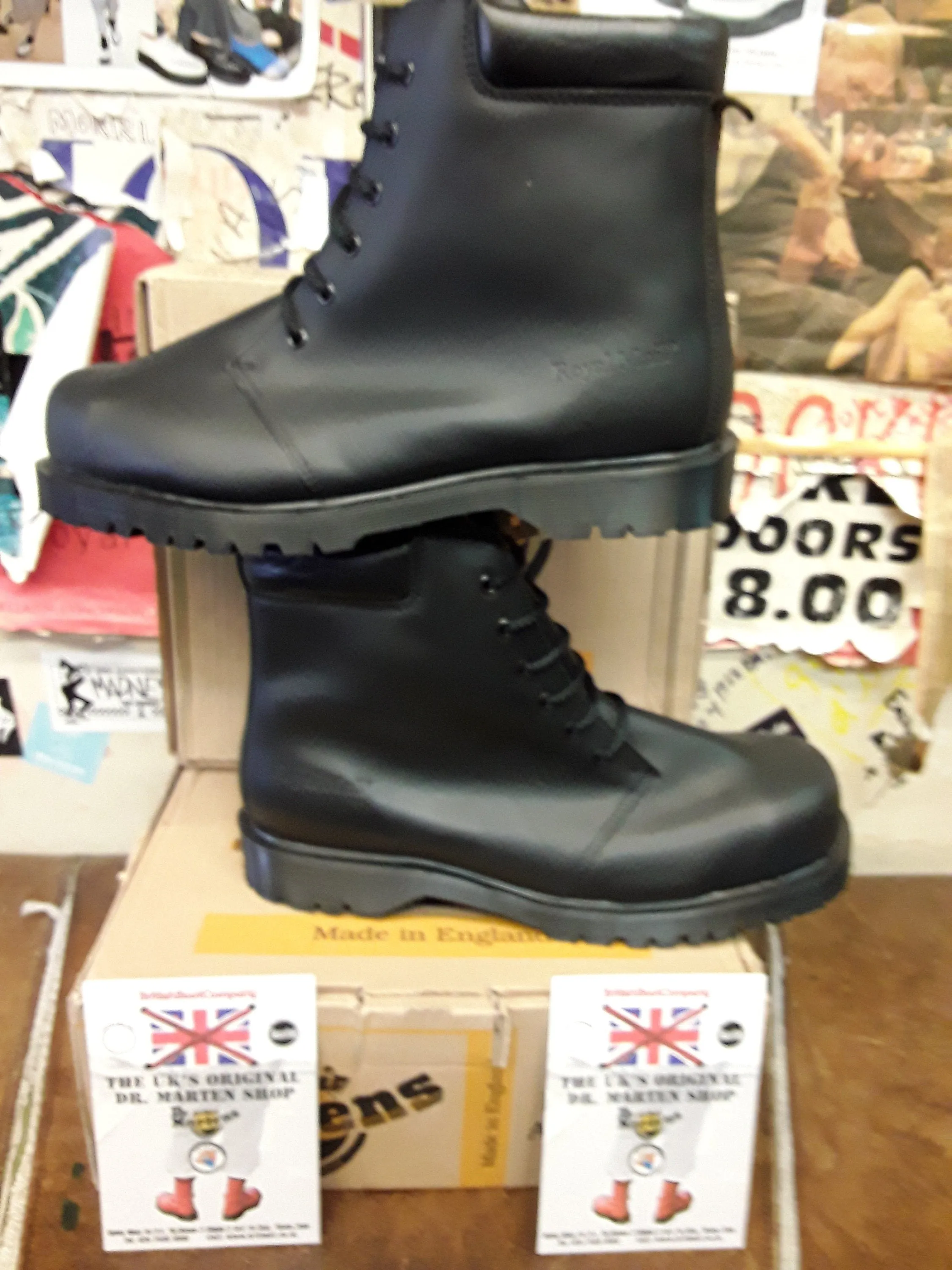 Dr Martens Made in England Royal Mail Steel Boot Various Sizes