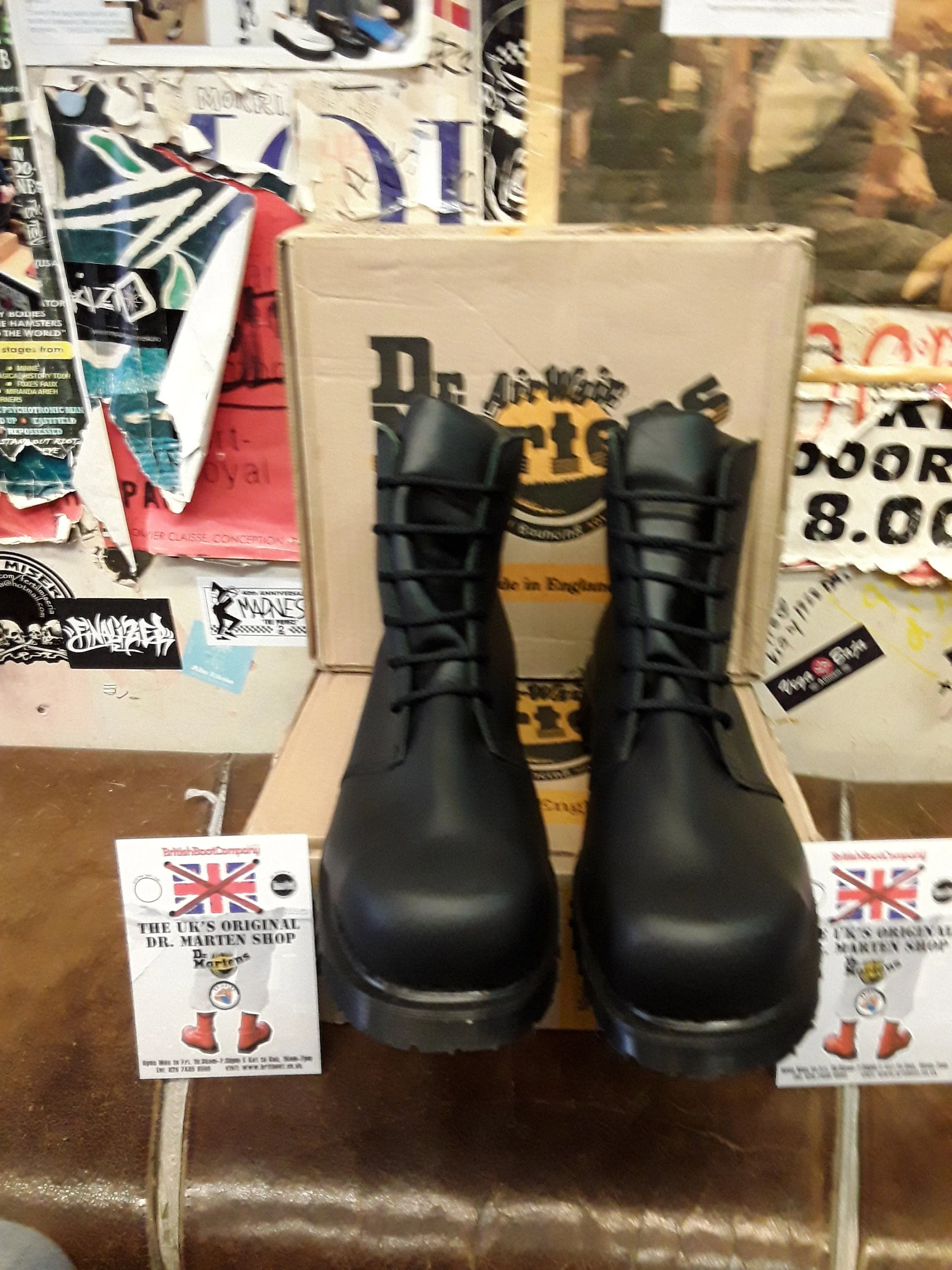 Dr Martens Made in England Royal Mail Steel Boot Various Sizes