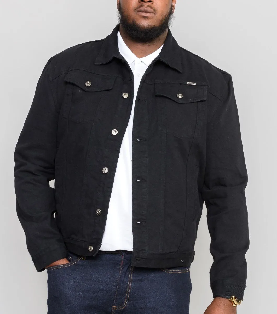 Duke Western Denim Trucker Jacket Black