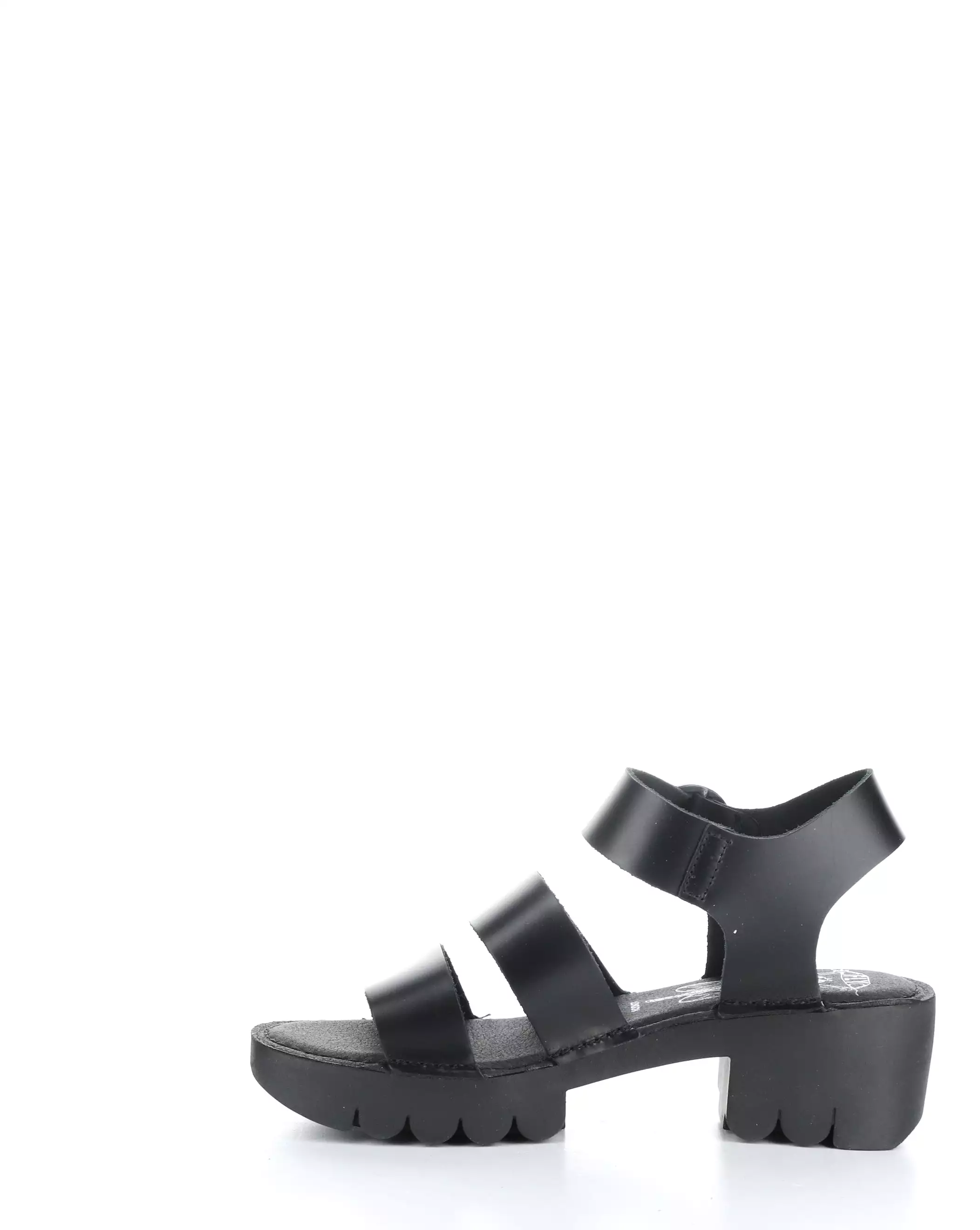 EGLY520FLY BLACK Round Toe Sandals