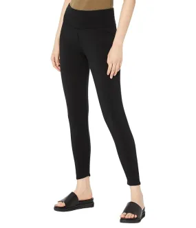 Eileen Fisher High-Waisted Ankle Leggings