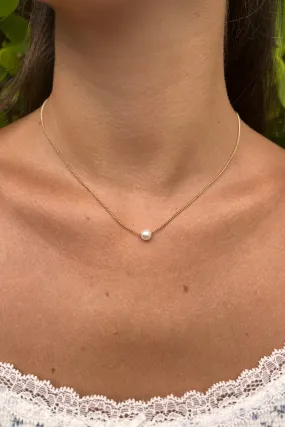 Faux Pearl Necklace