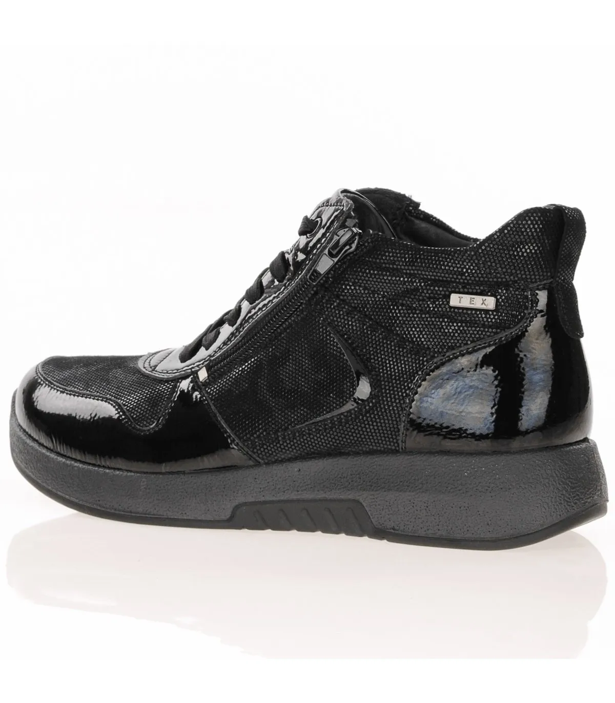 G Comfort Leather Anatomic Boots- Black 5188