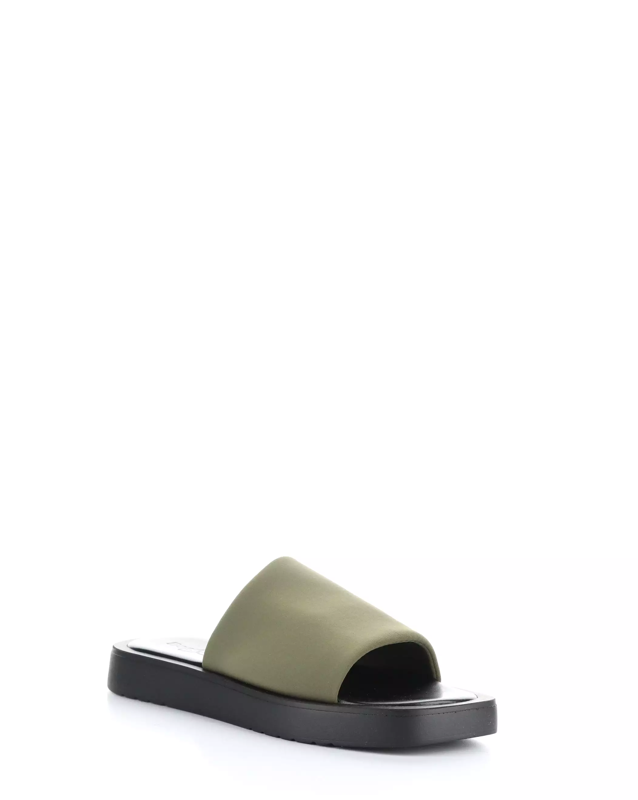 GINNY KHAKI Slip-on Sandals