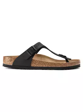 Gizeh Birko-Flor N Black Sandals