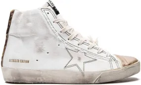 Golden Goose Francy high-top White Gold sneakers