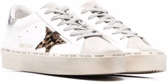 Golden Goose Hi Star lace-up sneakers White