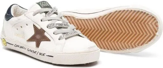 Golden Goose Kids Super-Star low-top sneakers Neutrals