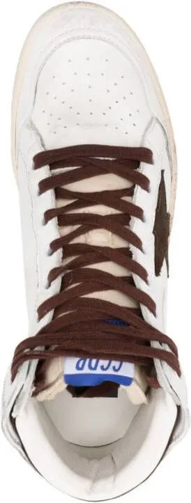 Golden Goose Sky-Star high-top sneakers White